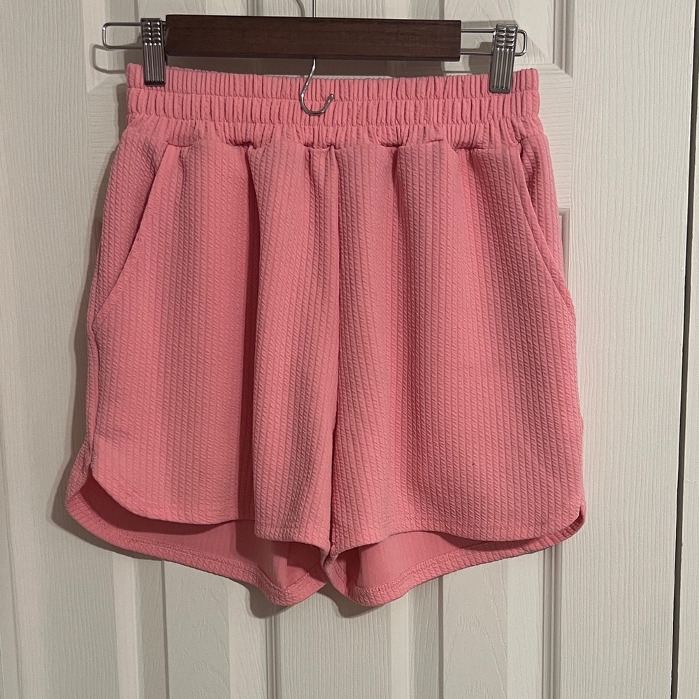 GRACE + EMMA Cozy Pink Athletic Shorts for Women